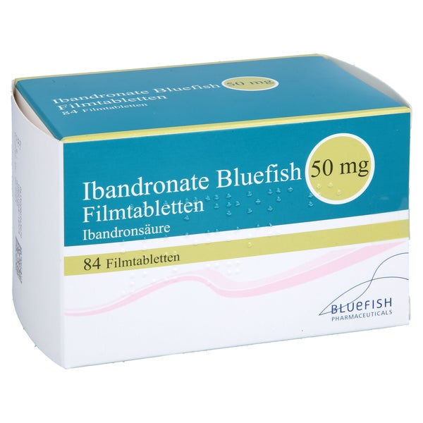 IBANDRONATE Bluefish 50 mg Filmtabletten 84 St
