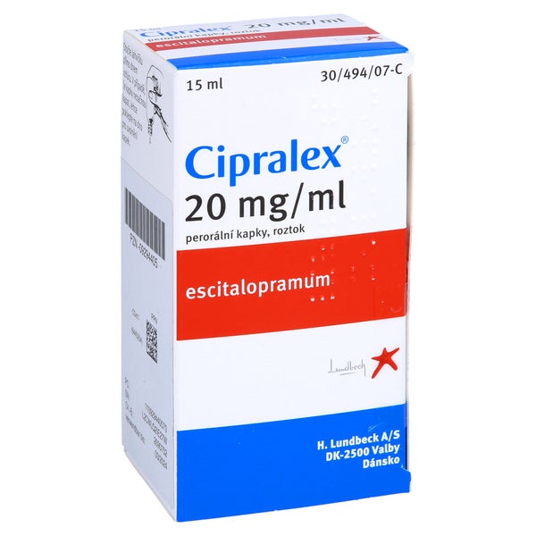 Cipralex 20 Mg/ml Tropfen zum Einnehmen 15 ml