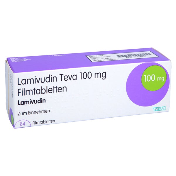 Lamivudin Teva 100 mg Filmtabletten 84 St