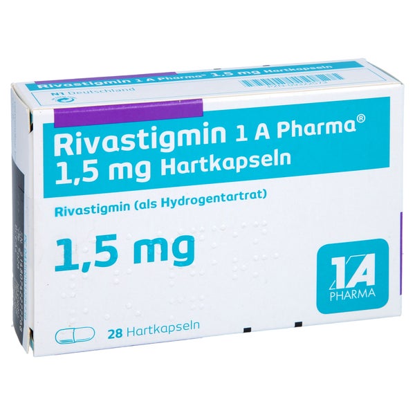 RIVASTIGMIN-1A Pharma 1,5 mg Hartkapseln 28 St