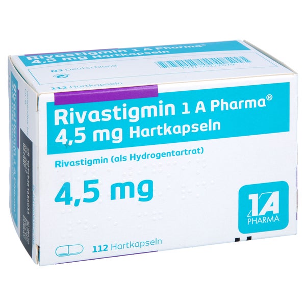 RIVASTIGMIN-1A Pharma 4,5 mg Hartkapseln 112 St