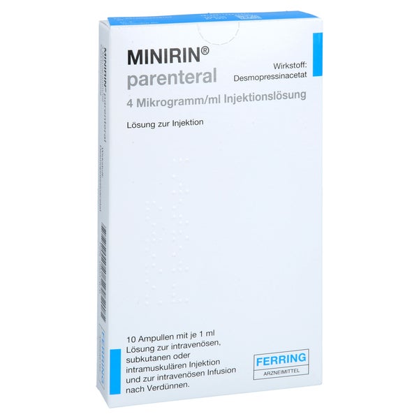 MINIRIN parenteral Injektionslösung Ampullen 10 St