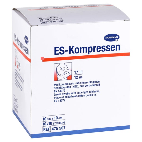 Es-kompressen Steril 10x10 cm 10X10 St