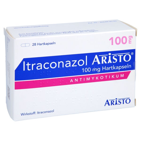 Itraconazol Aristo 100 mg Hartkapseln 28 St
