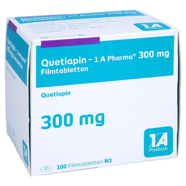 QUETIAPIN-1A Pharma 300 mg Filmtabletten 100 St