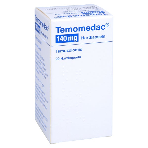 Temomedac 140 mg Hartkapseln 20 St