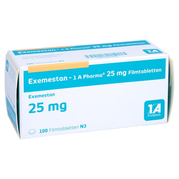 Exemestan-1a Pharma 25 mg Filmtabletten 100 St