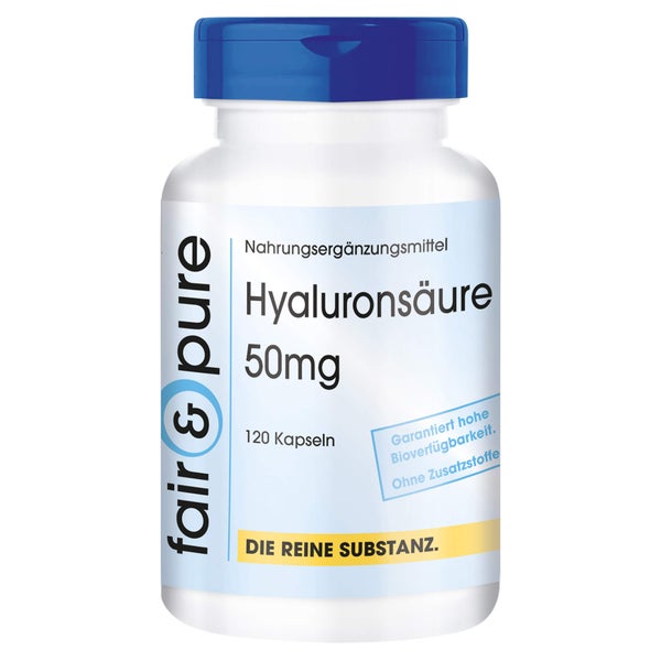 Hyaluronsäure 50 mg Kapseln 120 St