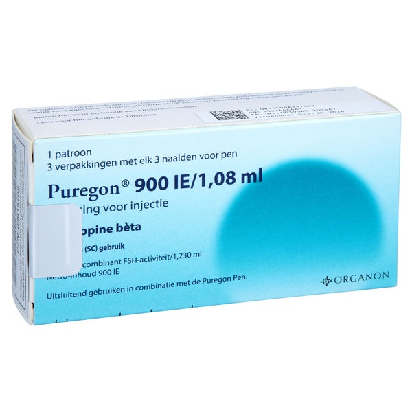 PUREGON 900 I.E./1,08 ml Injekt.-Lsg.i.Pat.+9 Nad. 1 St