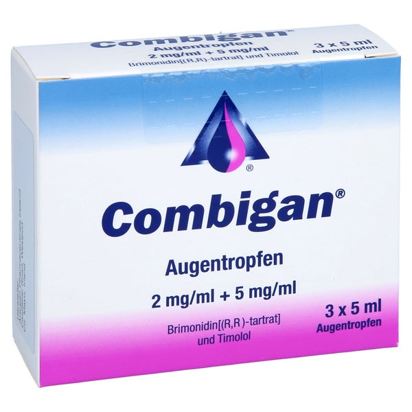 Combigan Augentropfen 3X5 ml
