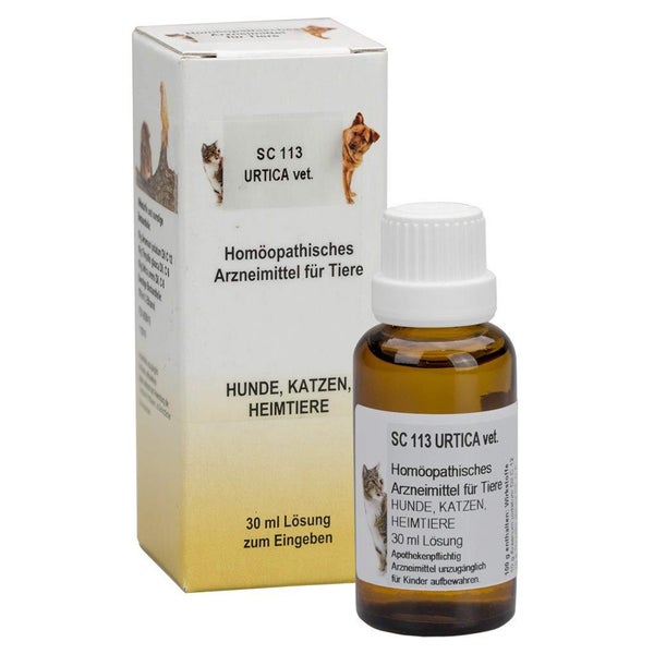 SC 113 Urtica Lösung f.Hunde/Katzen/Klei 30 ml