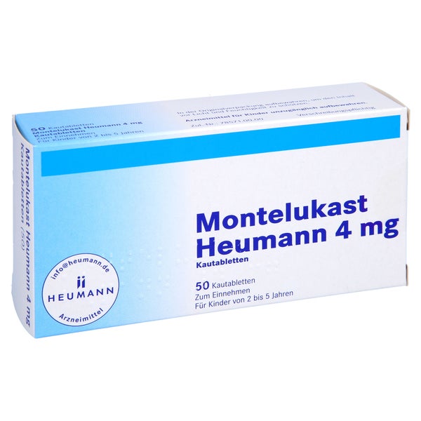 Montelukast Heumann 4 mg Kautabletten 50 St
