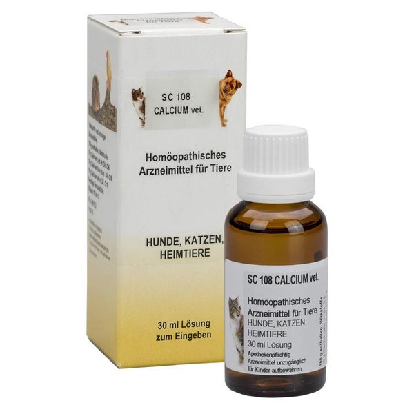 SC 108 Calcium Lösung f.Heimtiere/Hunde/ 30 ml
