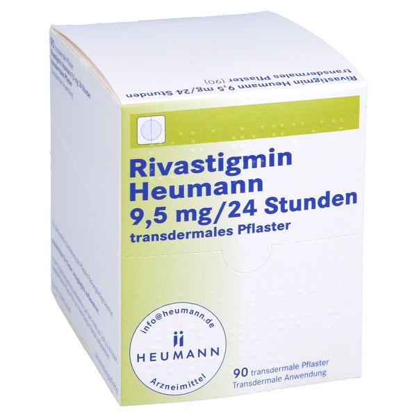 RIVASTIGMIN Heumann 9,5 mg/24 Std. transd.Pflaster 90 St