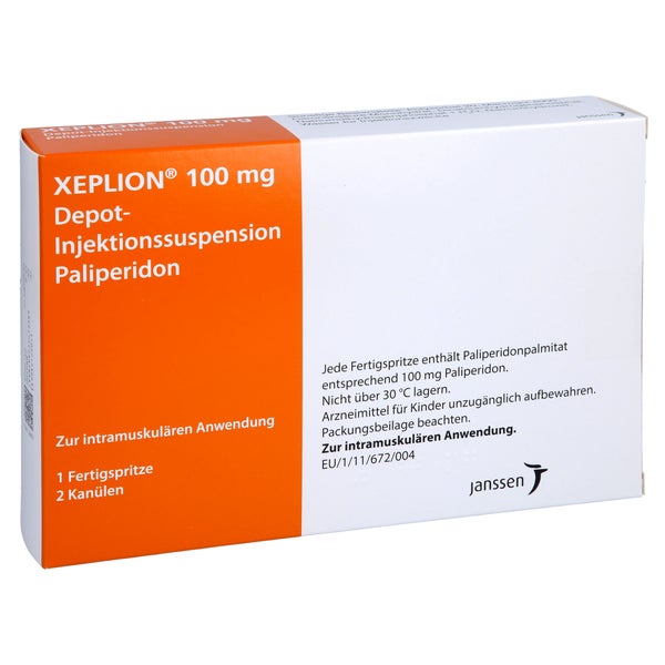 XEPLION 100 mg Depot-Injektionssusp.i.e.Fertigspr. 1 St
