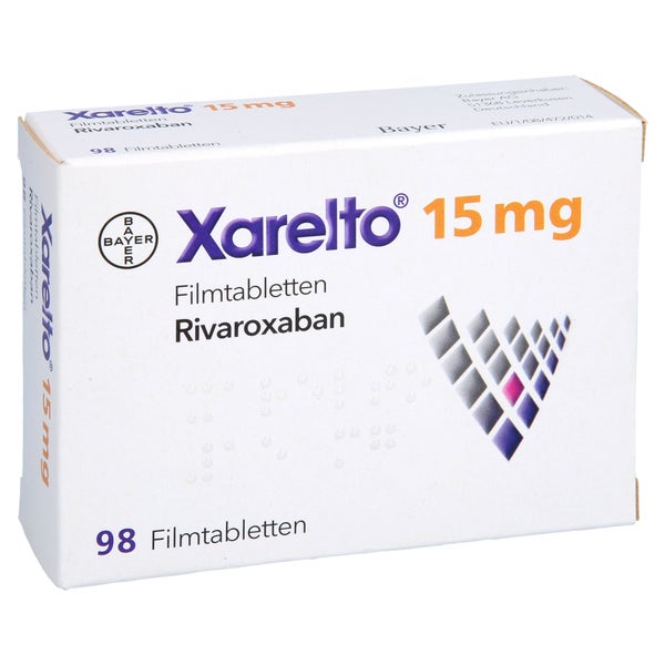Xarelto 15 mg Filmtabletten 98 St