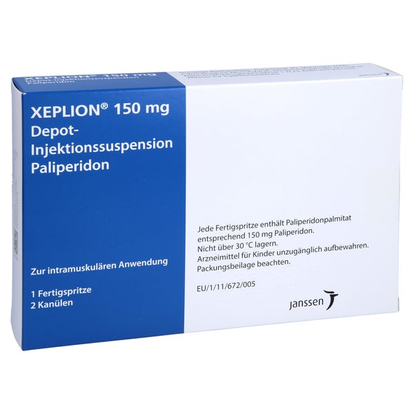 XEPLION 150 mg Depot-Injektionssusp.i.e.Fertigspr. 1 St