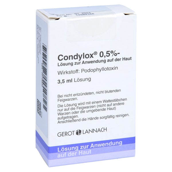 Condylox Lösung 3,5 ml