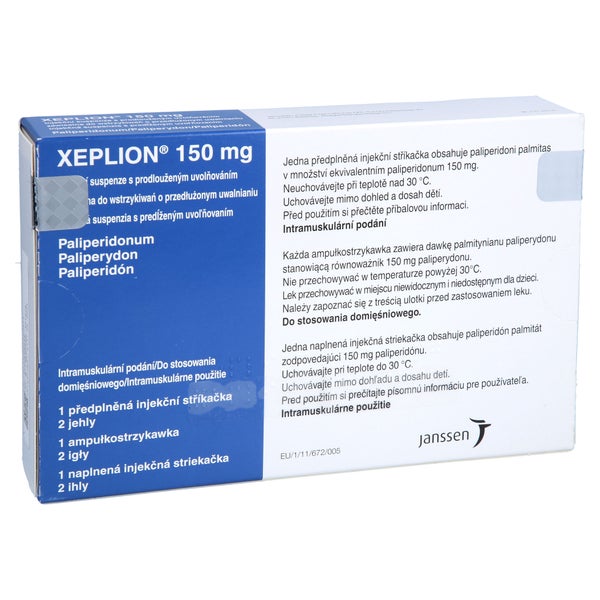 XEPLION 150 mg Depot-Injektionssusp.i.e.Fertigspr. 1 St