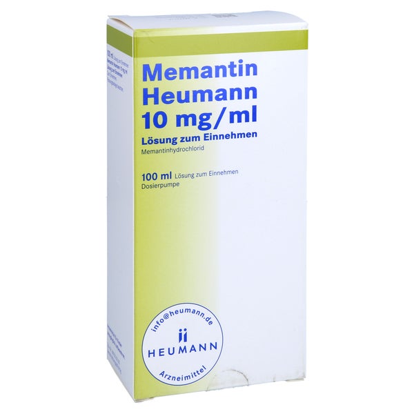 MEMANTIN Heumann 10 mg/ml Lösung zum Einnehmen 100 ml