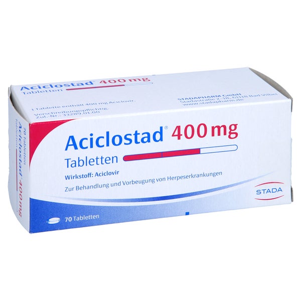 Aciclostad 400 mg Tabletten 70 St
