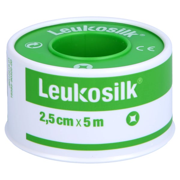 Leukosilk 2,5 cmx5 m Blisterkarte 1 St