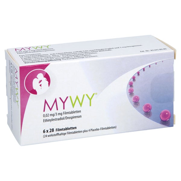 MYWY 0,02 mg/3 mg Filmtabletten 6X28 St