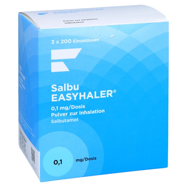 SALBU EASYHALER 0,1 mg/Dosis 3x200 ED Plv.z.Inhal. 3 St