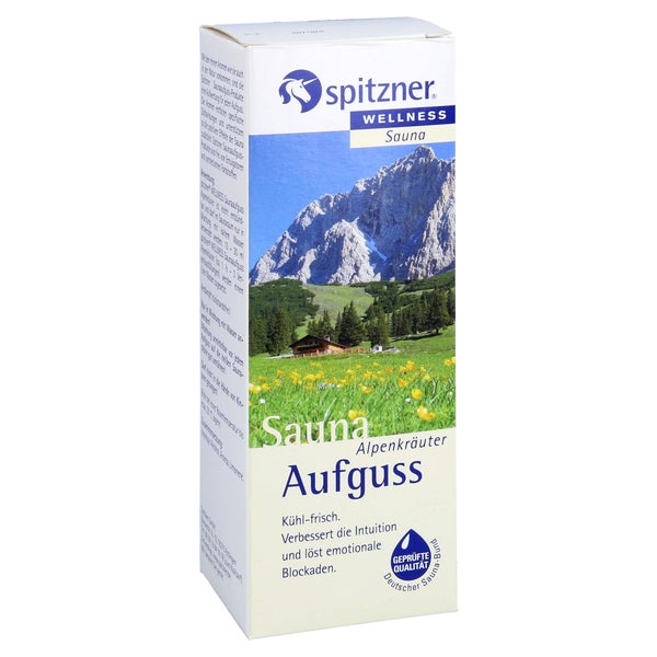 Spitzner Saunaaufguss Alpenkräuter Welln 190 ml
