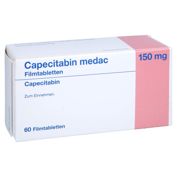 Capecitabin Medac 150 mg Filmtabletten 60 St