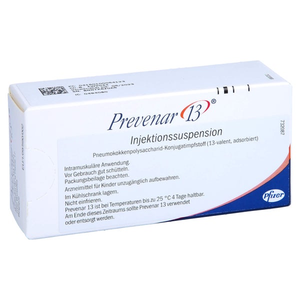 PREVENAR 13 Injektionssuspension i.e.Fertigspritze 1 St