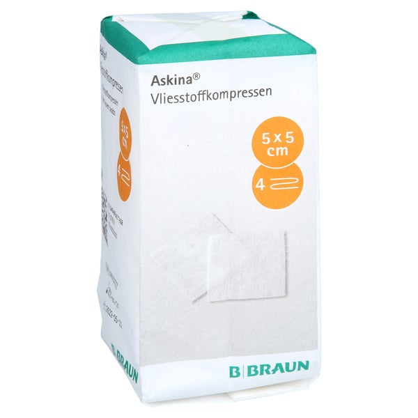 Askina Vliesstoffkompr.unsteril 5x5 cm 4 100 St