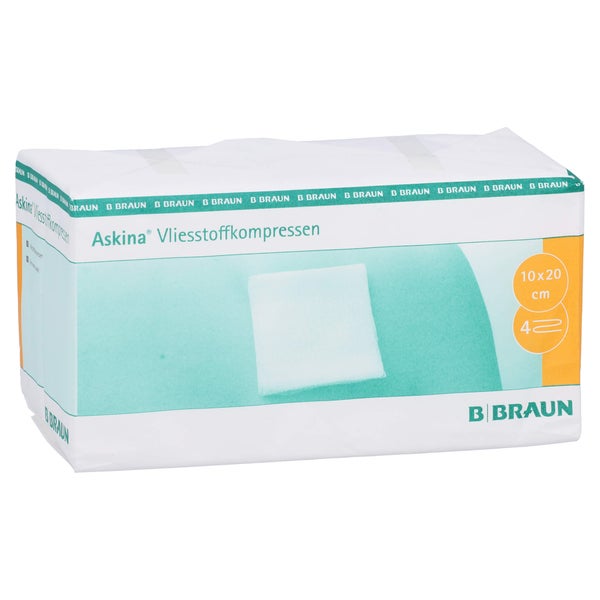 Askina Vliesstoffkompr.unsteril 10x20 cm 100 St