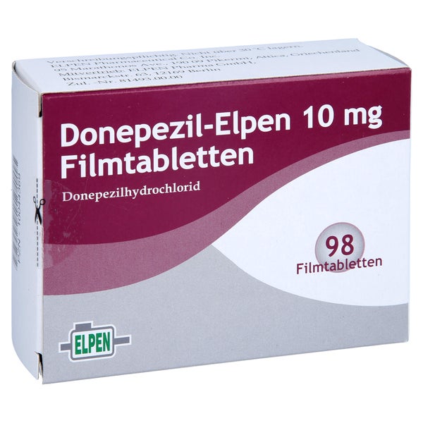 Donepezil-elpen 10 mg Filmtabletten 98 St