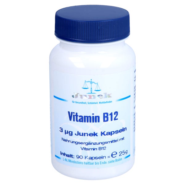 Vitamin B12 3 µg Junek Kapseln 90 St
