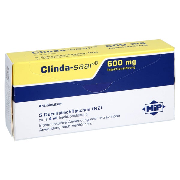 Clinda-saar 600 mg Injektionslösung 5 St