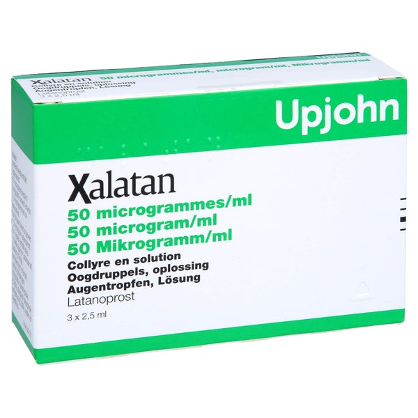 Xalatan 50 Mikrogramm/ml Augentropfen 3X2,5 ml