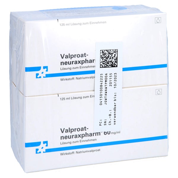 VALPROAT-neuraxpharm 60 mg/ml Lösung zum Einn. 250 ml