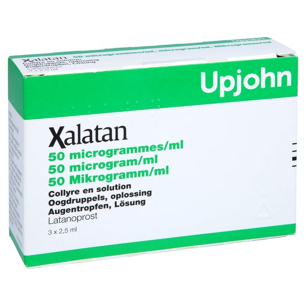 Xalatan 50 Mikrogramm/ml Augentropfen 3X2,5 ml