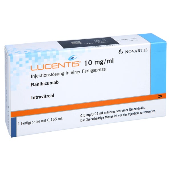 LUCENTIS 10 mg/ml Injek.-Lsg.1,65 mg Fertigspr. 1 St