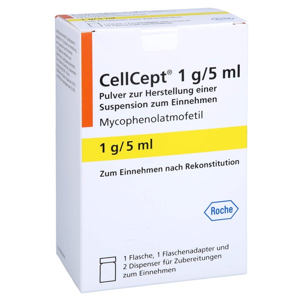 CELLCEPT 1 g/5 ml Pulver z.Herstell.e.Susp.z.Einn. 110 g