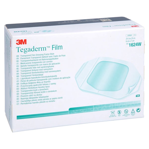 Tegaderm 3M Film 6x7 cm 1624W 100 St