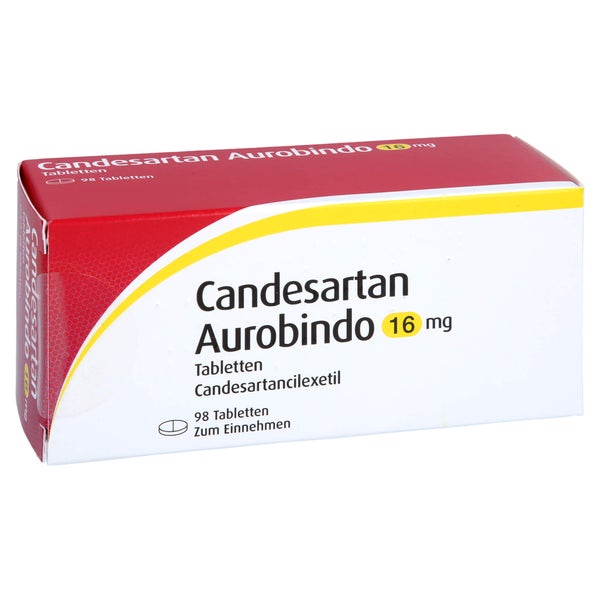 Candesartan Aurobindo 16 mg Tabletten 98 St