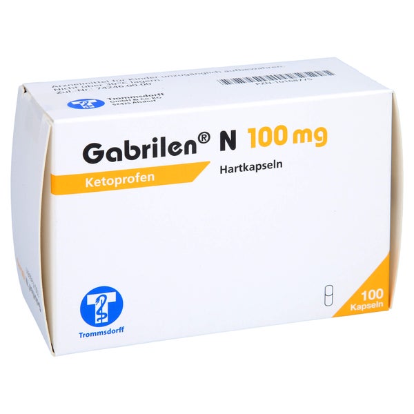 Gabrilen N 100 mg Hartkapseln 100 St