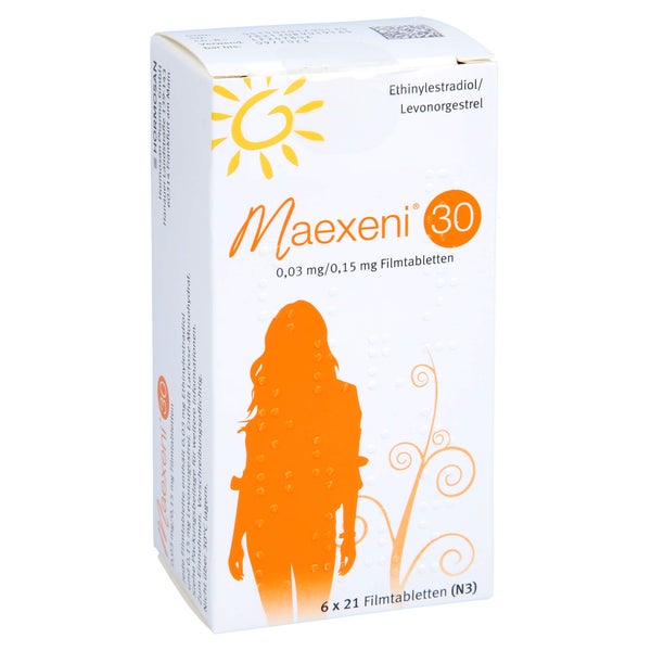 MAEXENI 30 0,03 mg/0,15 mg Filmtabletten 6X21 St