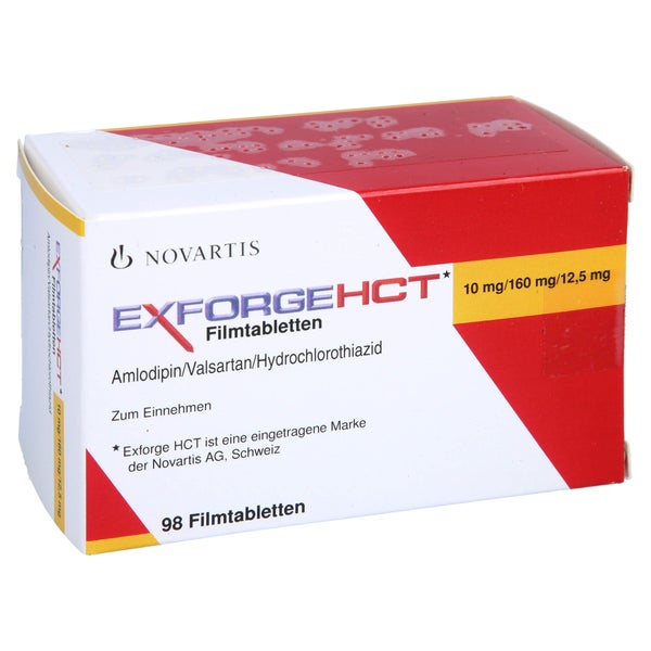 EXFORGE HCT 10 mg/160 mg/12,5 mg Filmtabletten 98 St