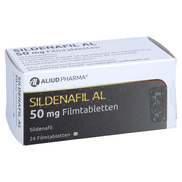 Sildenafil AL 50 mg Filmtabletten 24 St