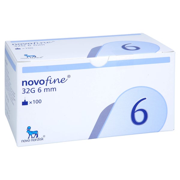 Novofine Nadeln 32 G 6 mm Tip extra thin 100 St
