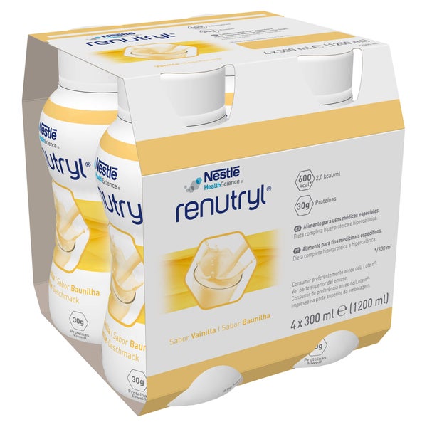Renutryl Vanille Flüssig 6X4X300 ml