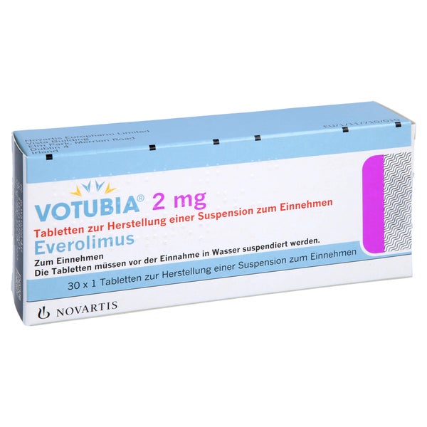 VOTUBIA 2 mg Tabl.z.Herst.e.Susp.z.Einnehmen 30 St